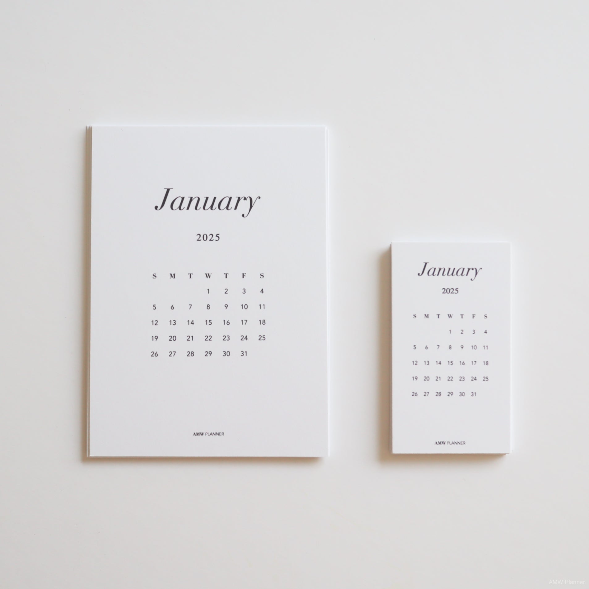 Desk Calendar