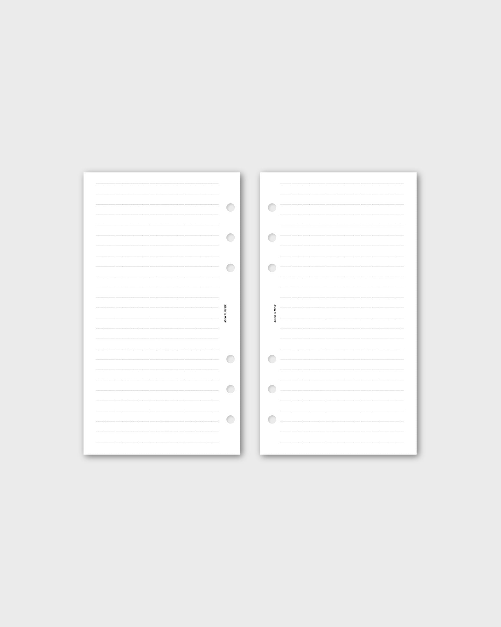 Classis Ruled Notes