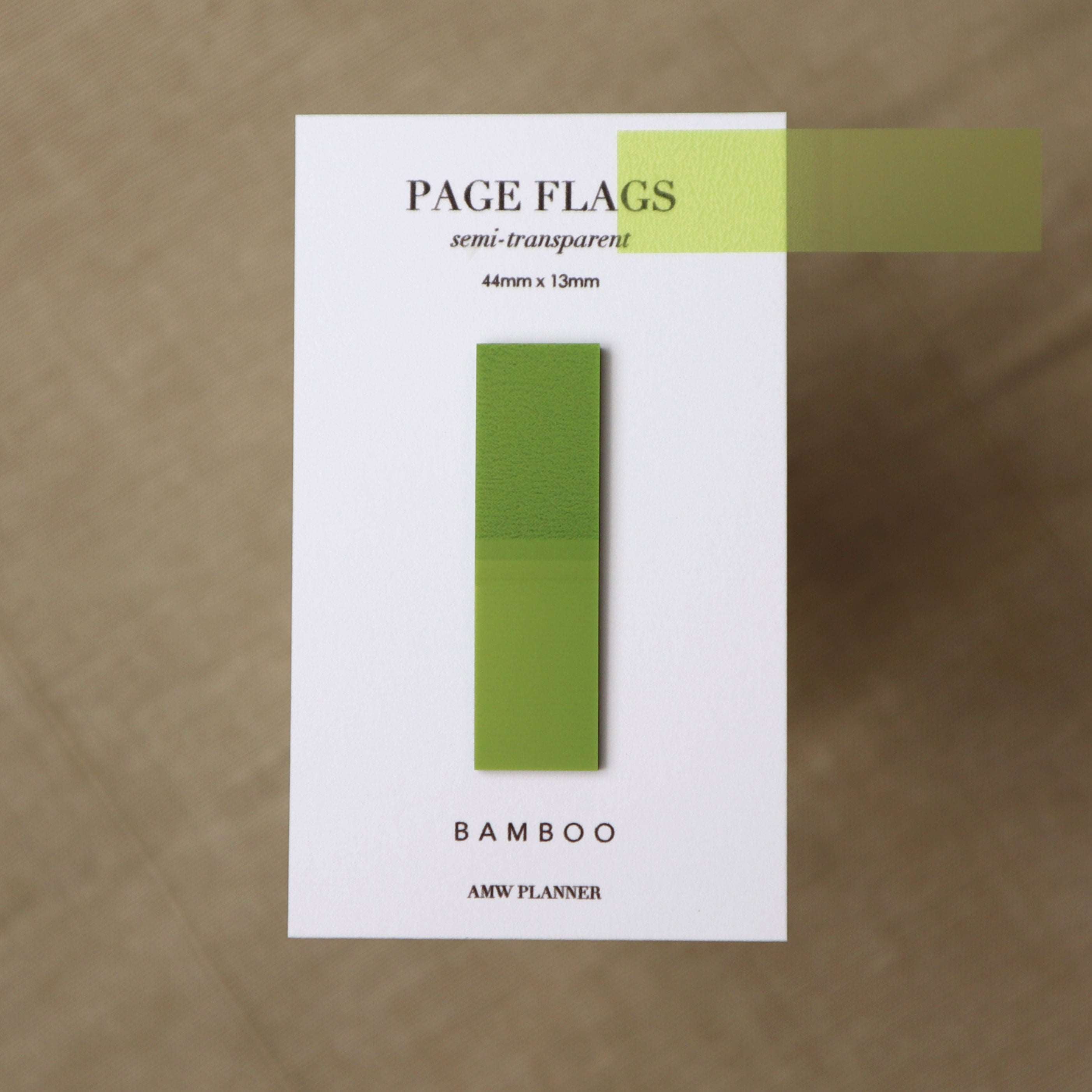 Transparent Page Flags | BAMBOO