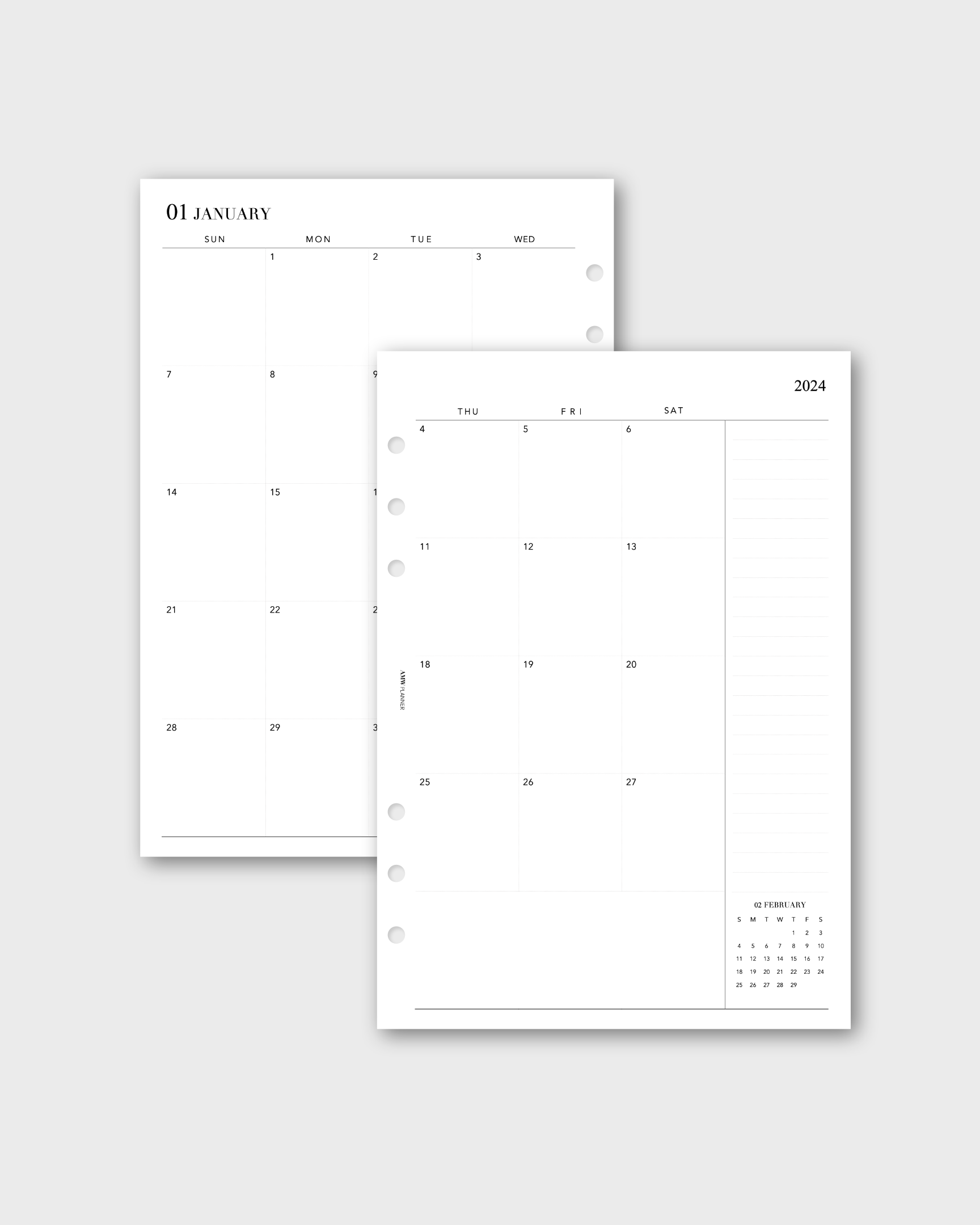 2024 Monthly Planner