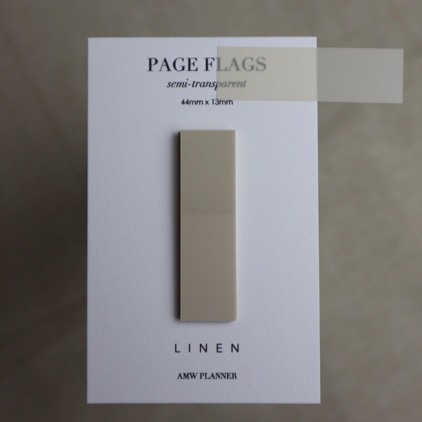 Transparent Page Flags | LINEN